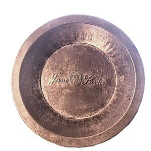 Vintage JANE PARKER Pie Tin / Tart Pan ~ Small:  8" OD / 6.75" ID x 1" Deep